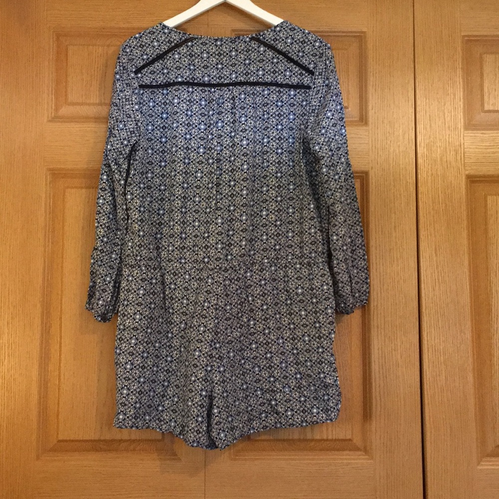 GAP Printed Long Sleeve Romper - Picture 3 of 7